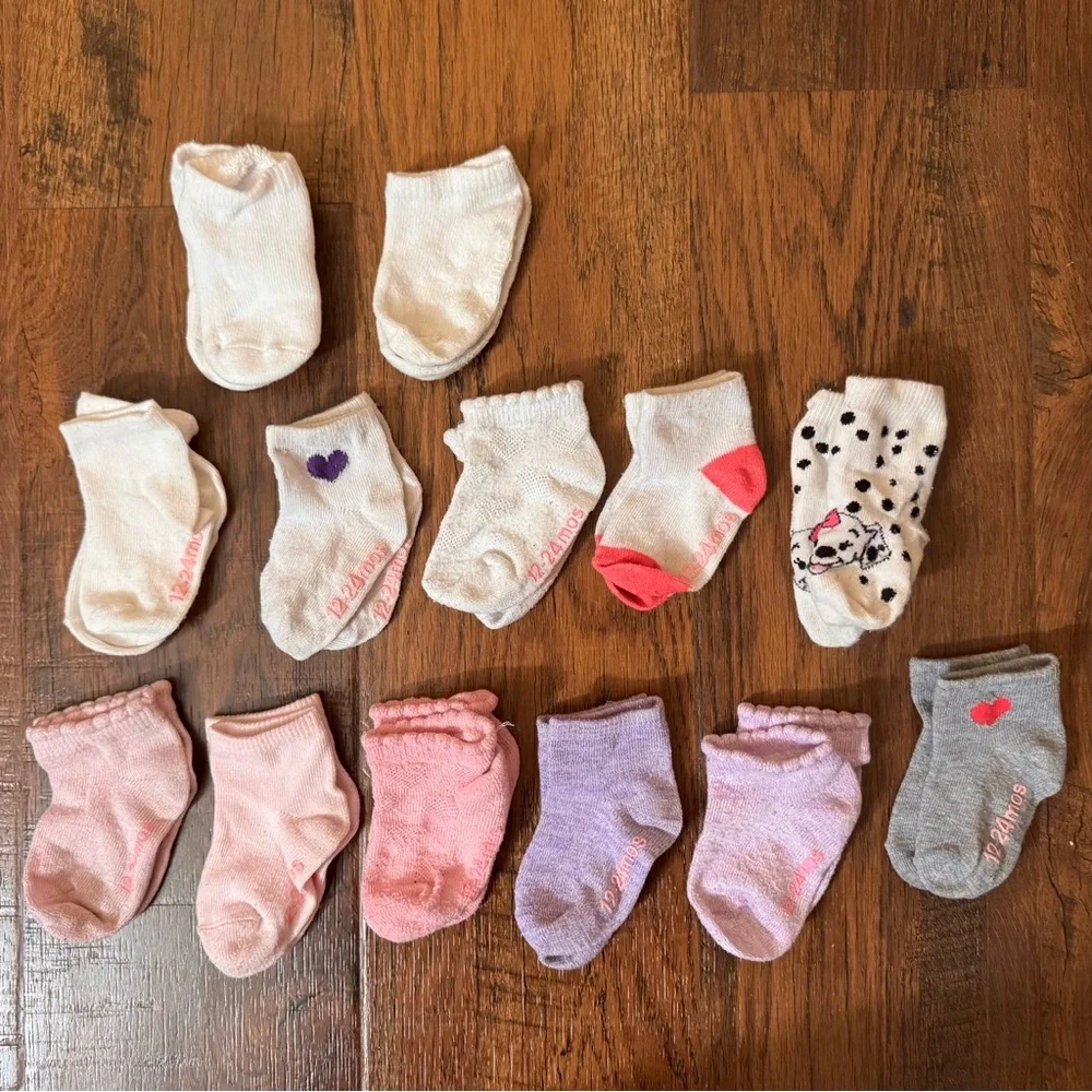 12-24M assorted socks